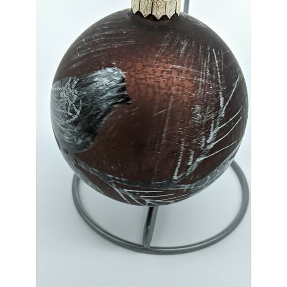 Glass Ornament - Bird on Fig - Picture 2 of 3